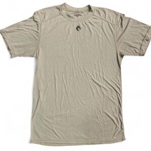 DragonWear Pro Dry FR T-Shirt - CAT 1 Flame Resistant Moisture Wicking Tan/Sand